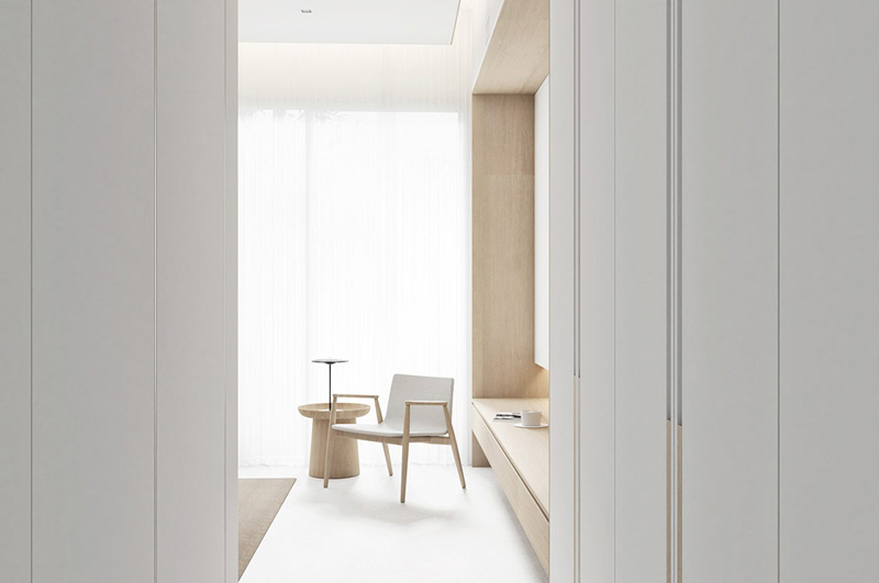 原木風臥室裝修設計效果圖