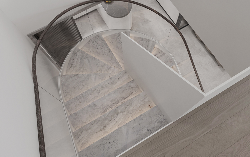 50平現(xiàn)代簡約loft公寓裝修效果圖