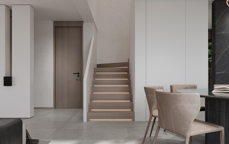 89平后現代極簡裝修效果圖