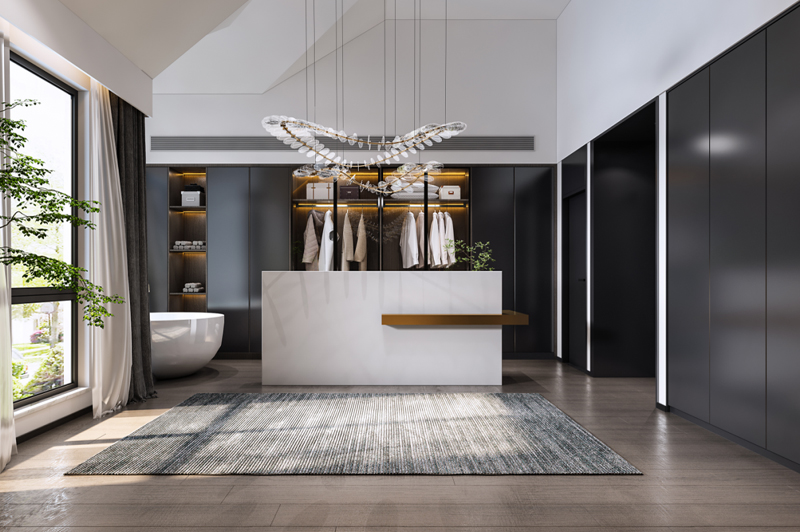 230平米花園小別墅現(xiàn)代裝修效果圖