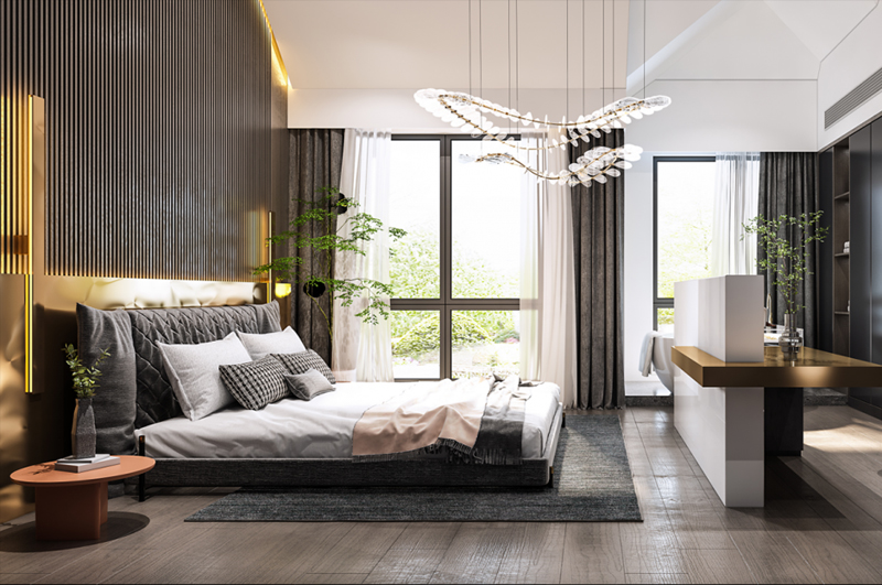 230平米花園小別墅現(xiàn)代裝修效果圖