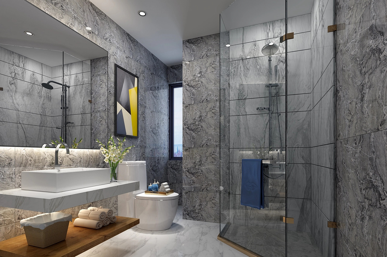 第三款顏值爆表的衛(wèi)生間裝修效果