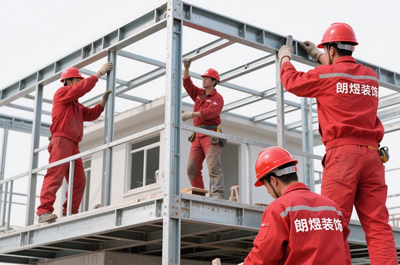 鋼結構搭建施工對接